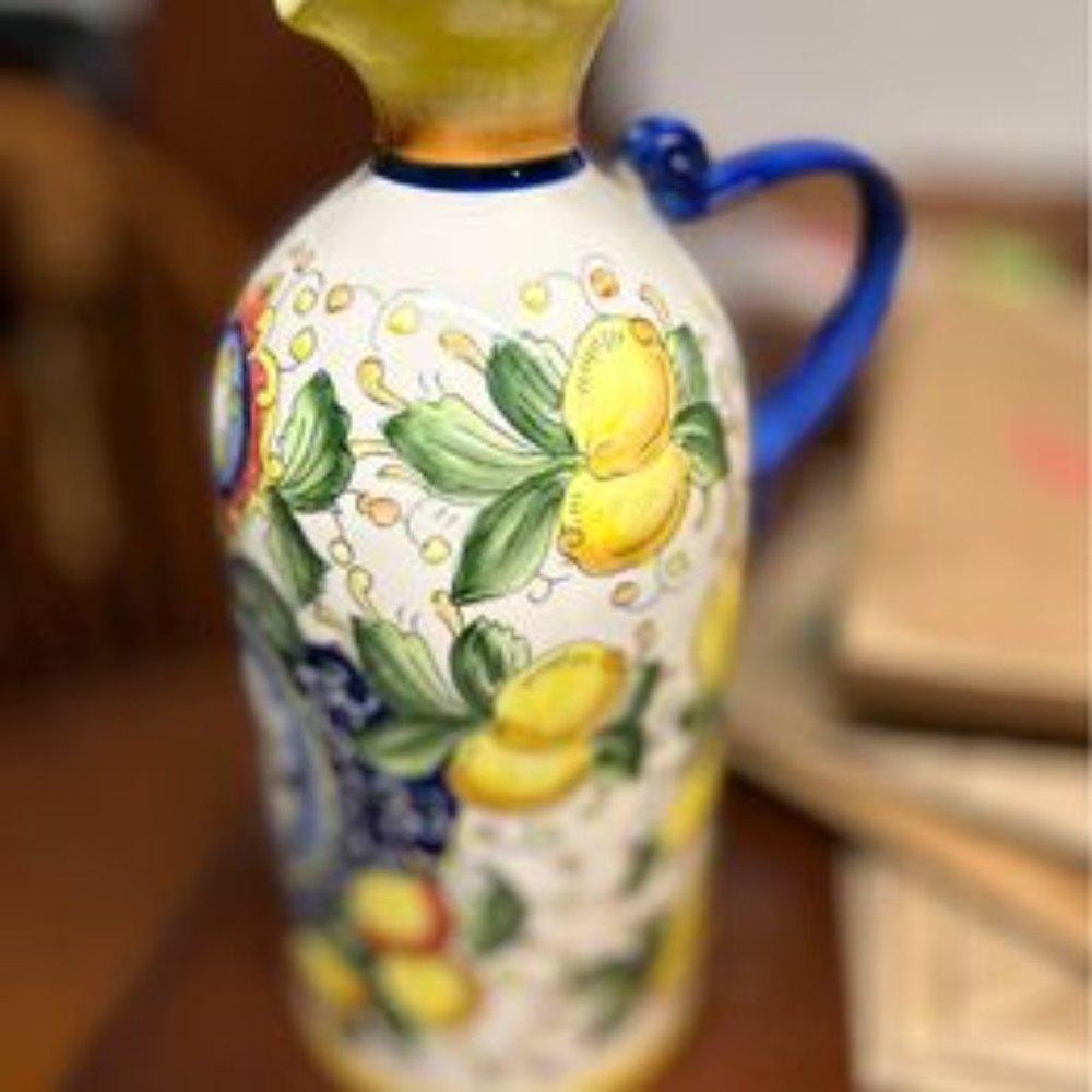 High Gloss Italian Pitcher "Orient Connection" - Picture 4 of 7